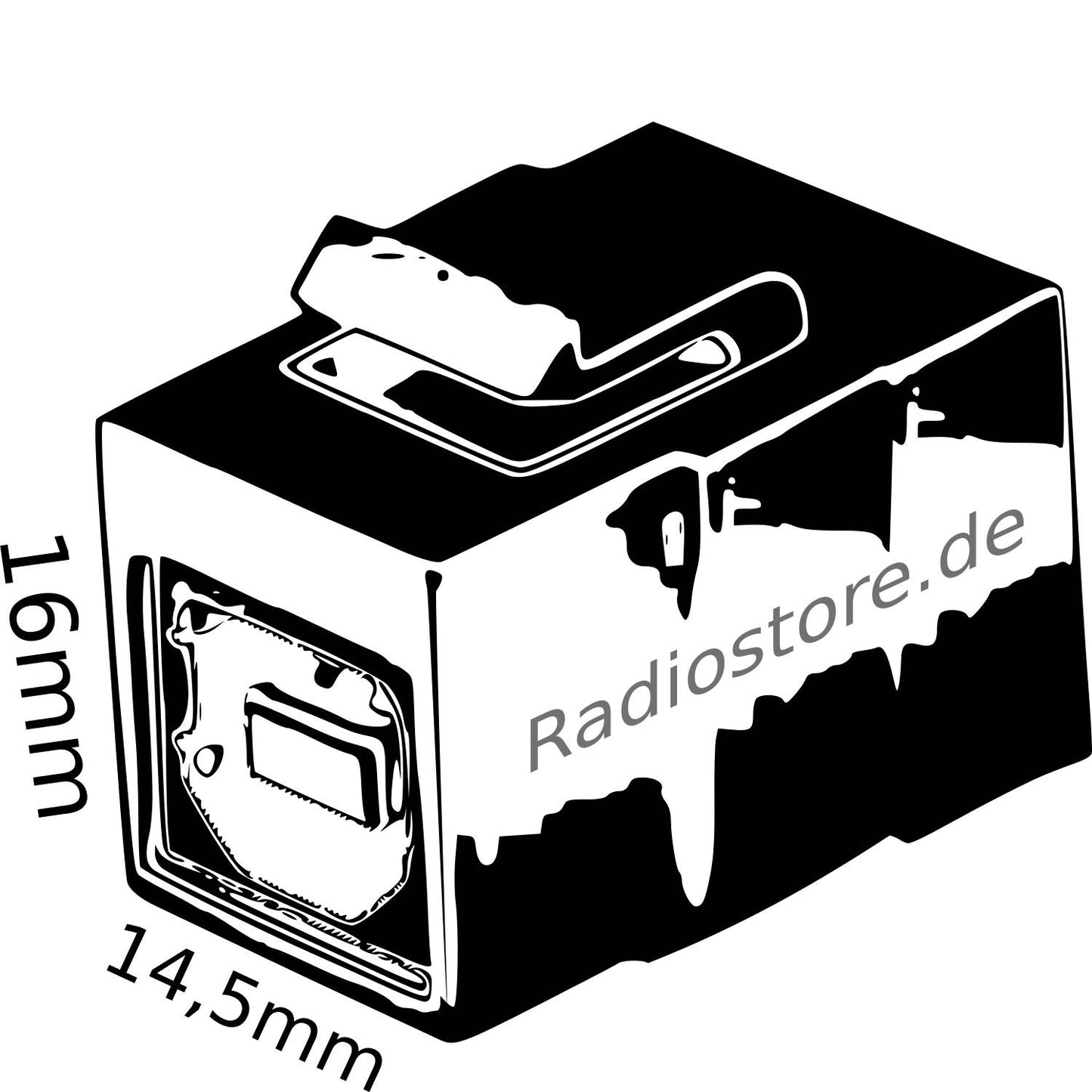 Lyndahl LKK0150WS Keystone USB 2.0 BF/AF Weiß