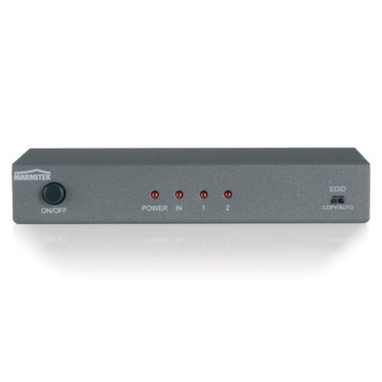 Marmitek Split 412 UHD HDMI Splitter 4K, 1 Eingang 2 Ausgaenge