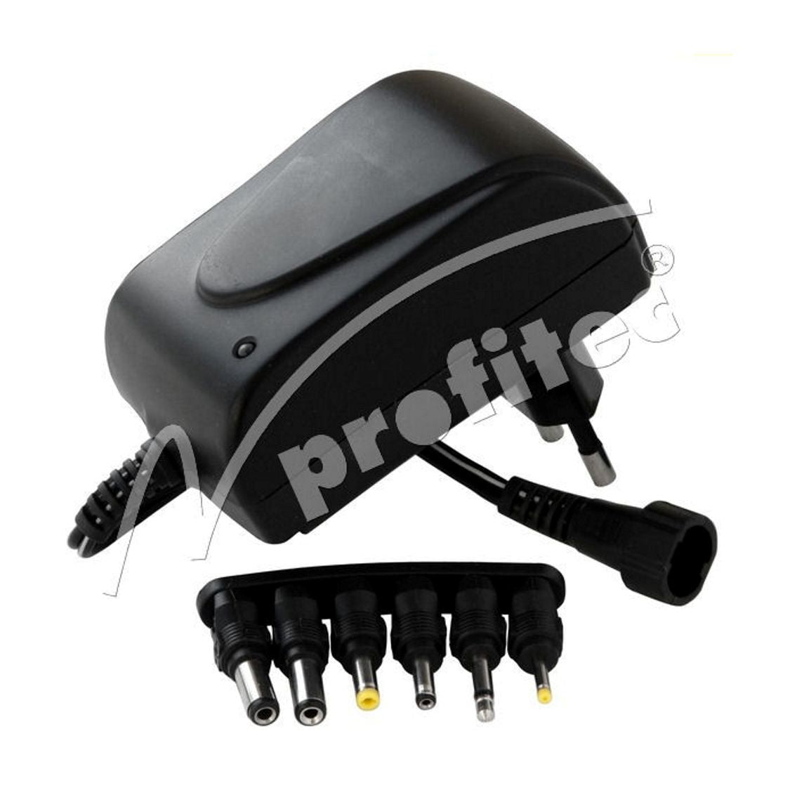 Profitec Universal Switching Power Supply 1500 mA EuP, 3/4.5/5/6/7.5/9/12V DC, 6 Adapters