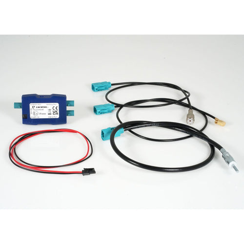 Caratec Connect CC035DAB active crossover with amplifier, FM and DAB+