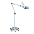 B-WARE - Lumeno Lupenleuchte 8515GR und Stativ 6159GR im Set mit 5 Dioptrien