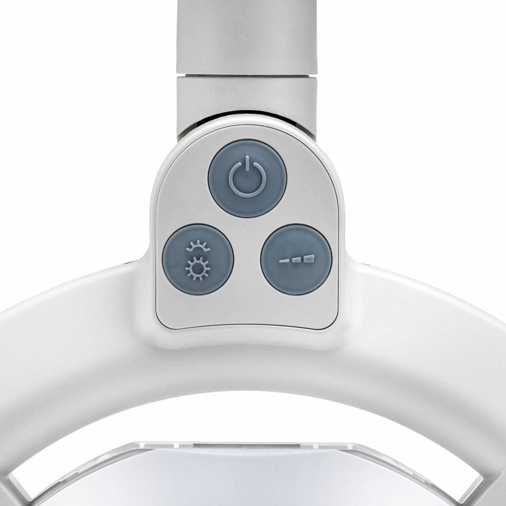Lampe loupe Eschenbach varioLED+ dimmable avec commutation de segment. 3,55 ou 6 points