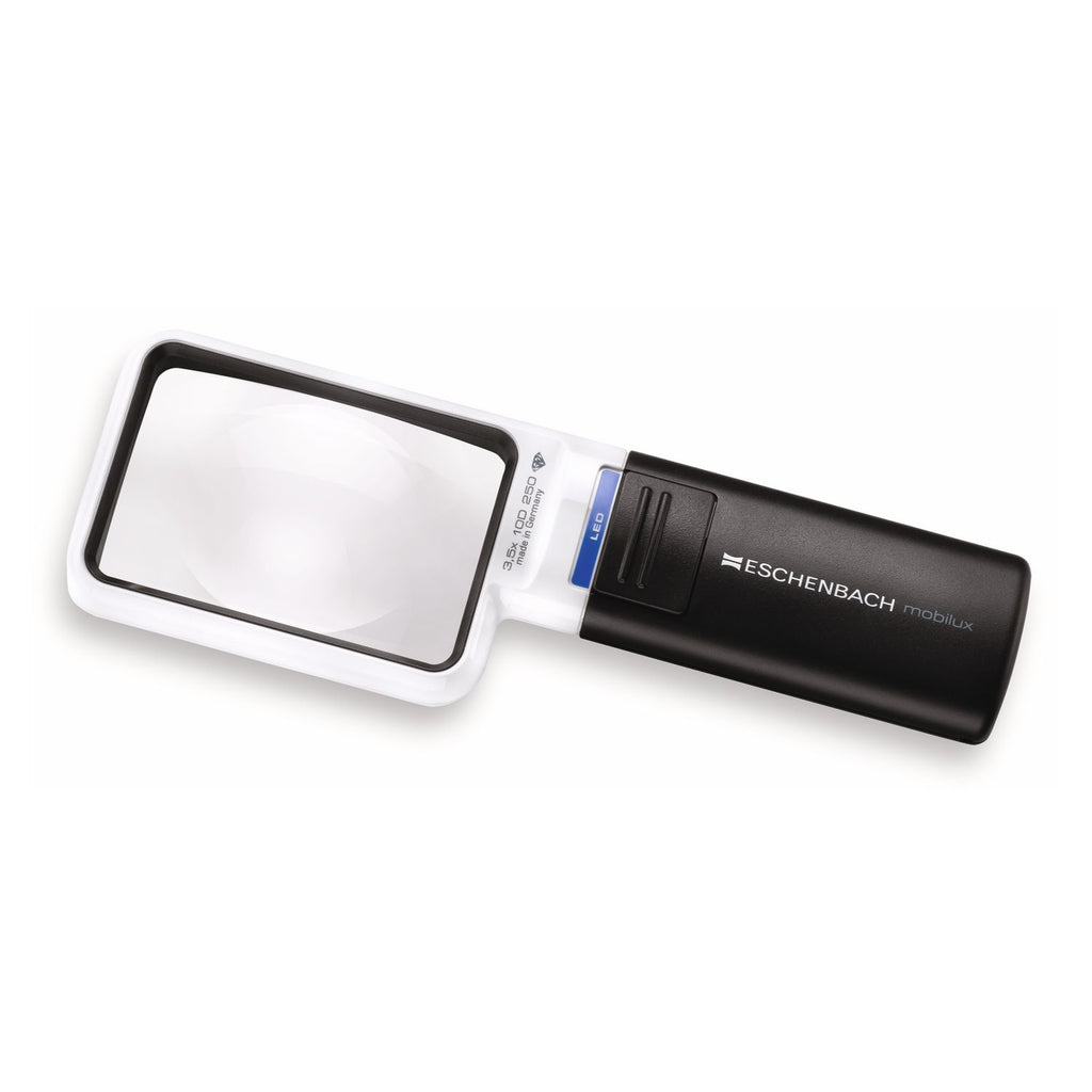 Eschenbach mobilux LED Reading Magnifier, Rectangular Hand Magnifier with Light, Various Variants – product image 6