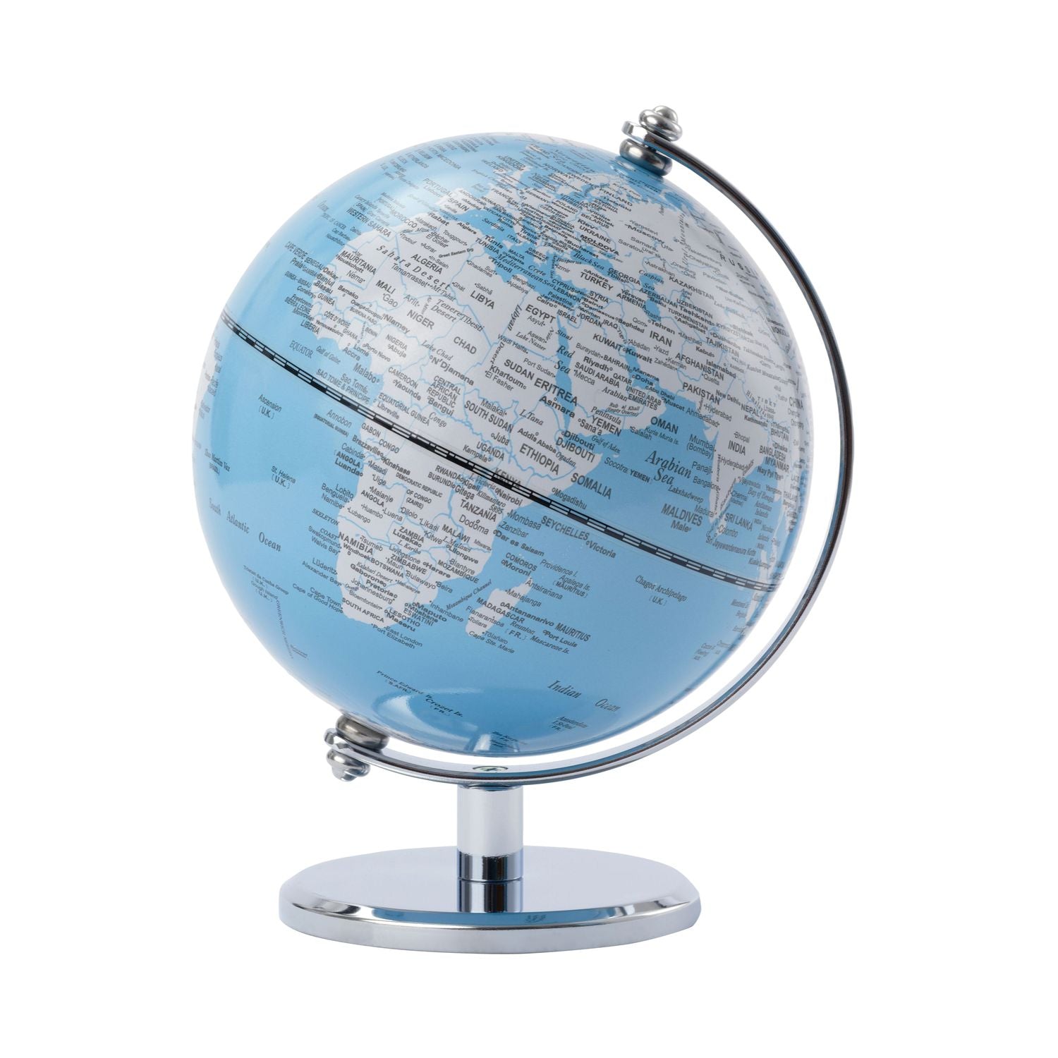 EMFORM Gagarin Globe Mini Globe Central Axis Metal Base, various colours