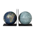 EMFORM Bookglobe Bookend Set, Globe Detachable, Various Versions