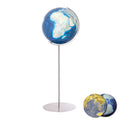 Columbus Duo Azzurro Floor Globe, D 400 mm, Illuminated Globe, acrylic glass, various versions