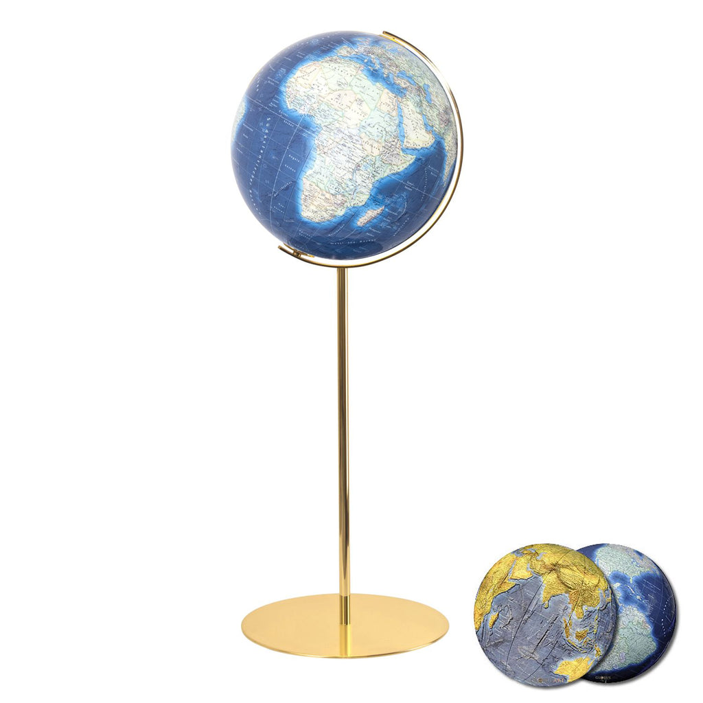 Columbus Duo Azzurro Standglobus, D 400 mm, Leuchtglobus, Acrylglas ver.Variante – Produktbild 6