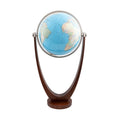 Columbus Magnum DUO Standglobus 77 cm mit Nussbaum-Gabelfuss