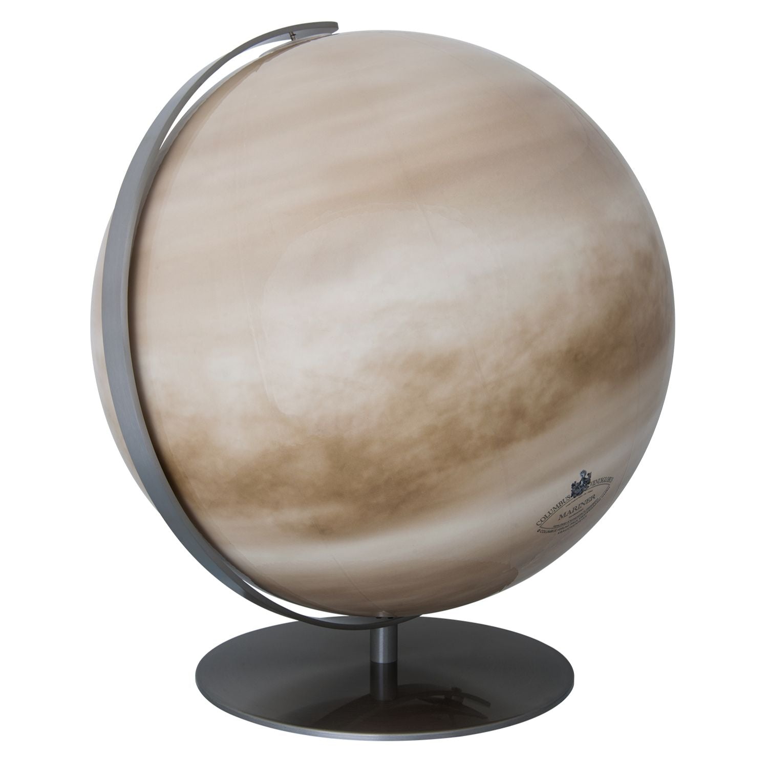 Columbus Leuchtglobus Venus aus Acrylglas, Edelstahl matt