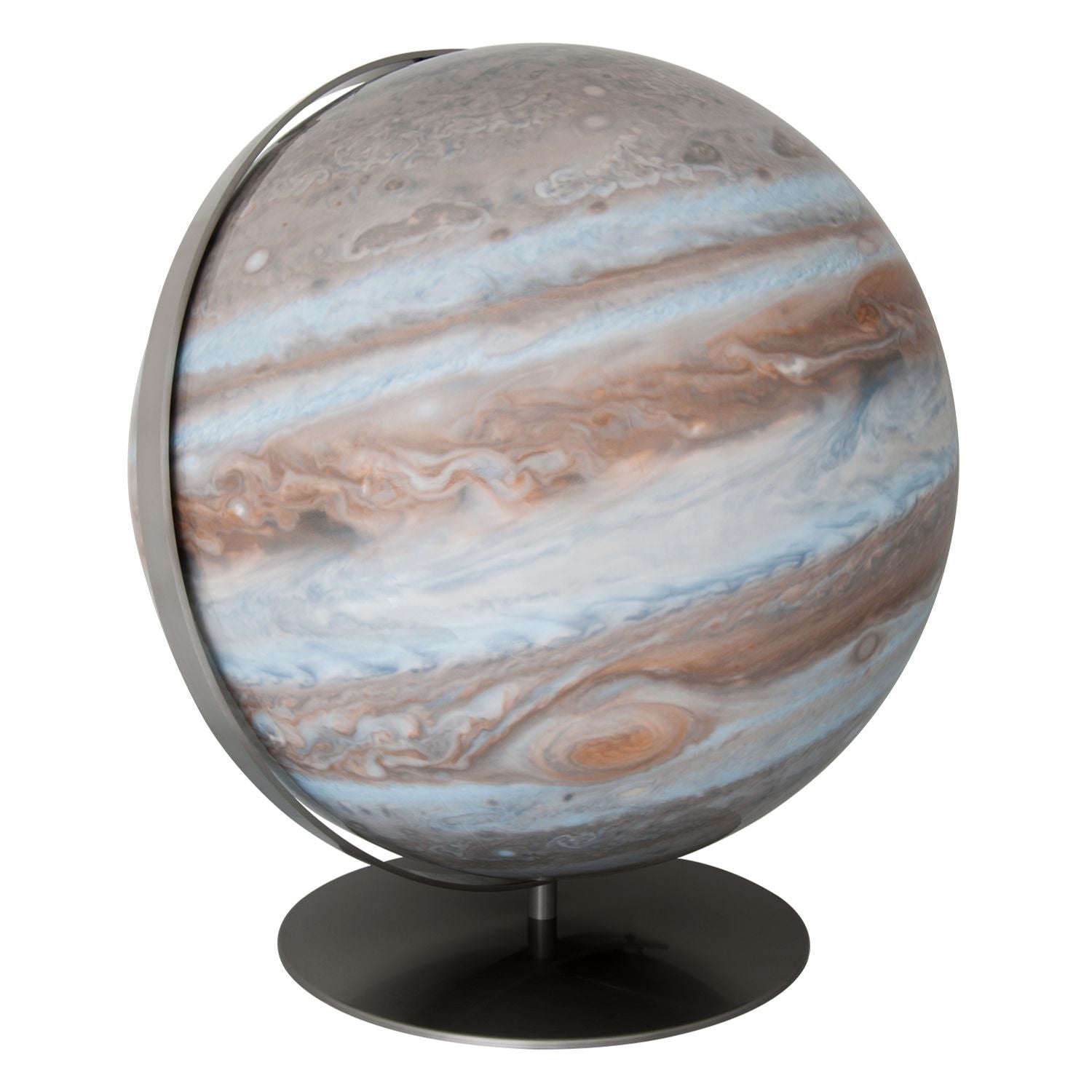 Columbus Leuchtglobus Jupiter aus Acrylglas, Edelstahl