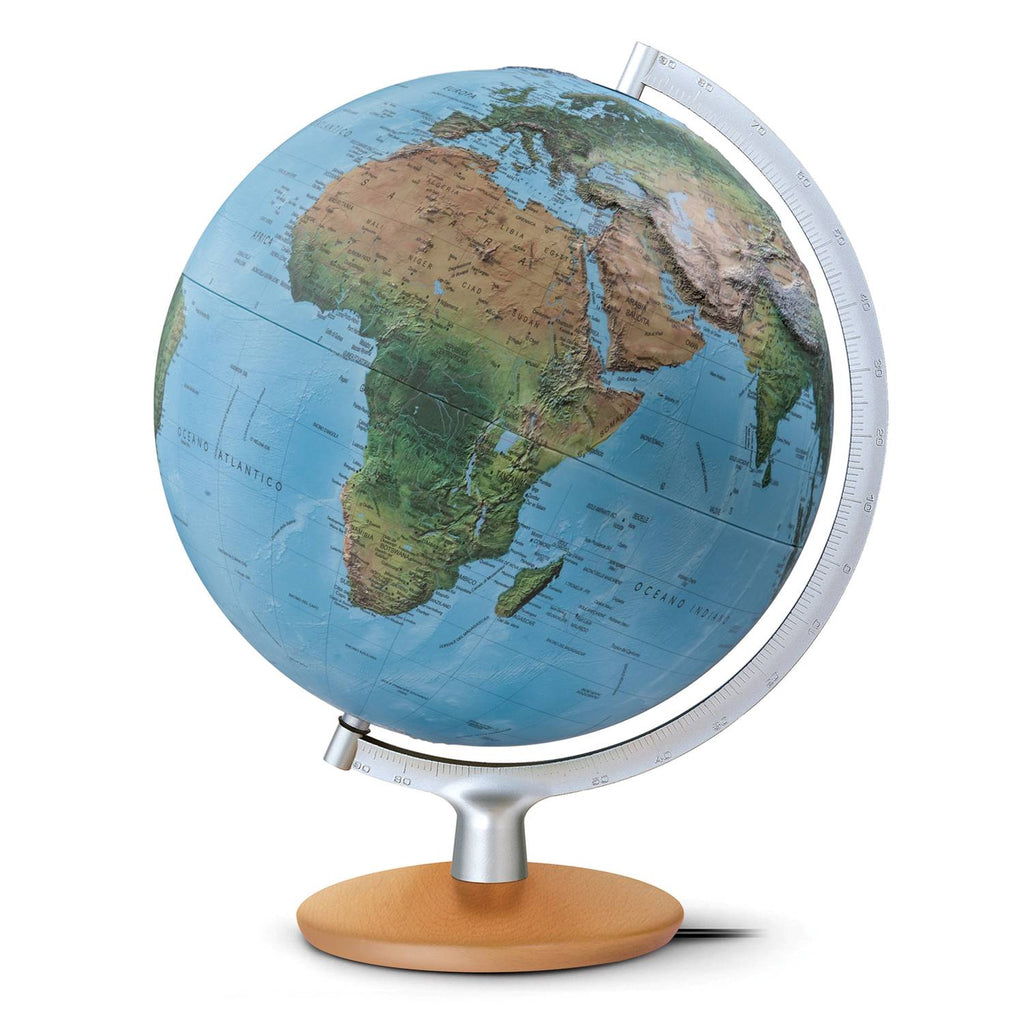 Globe lumineux à double image Räthgloben, 30cm D 41cm H, double image, 3D, divers Varia