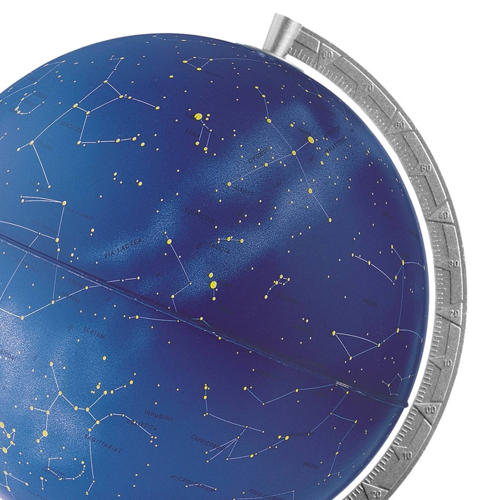 Räthgloben Constellation Illuminated Globe 30 cm dia., 39 cm H, Dual Image