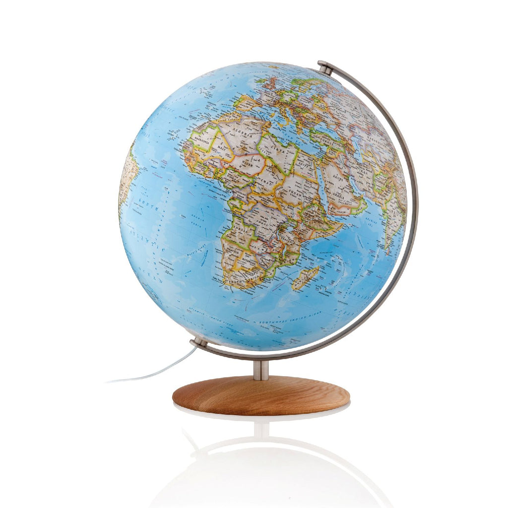 National Geographic Fusion Illuminated Globe, 37 cm, hand-laminated, various variants