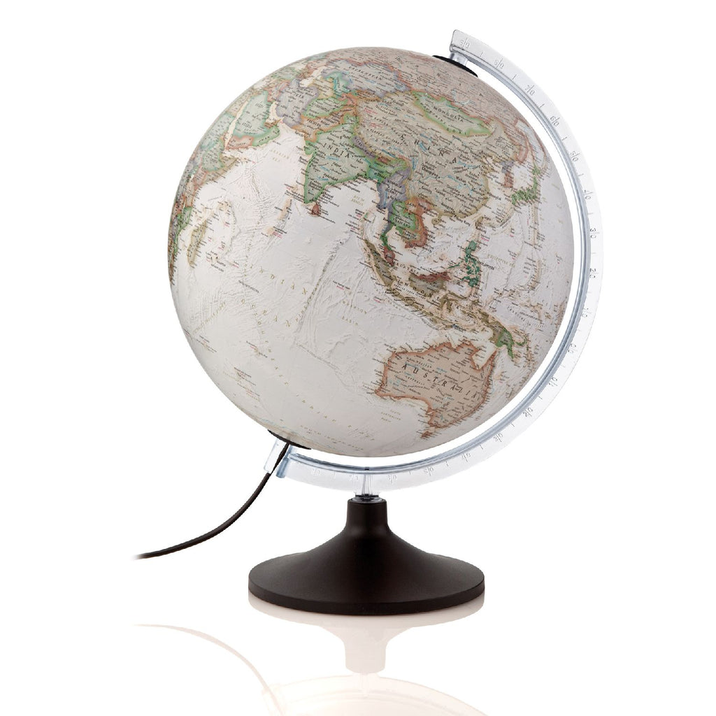 National Geographic Carbon Illuminated Globe, 30 cm Table Globe, various variants