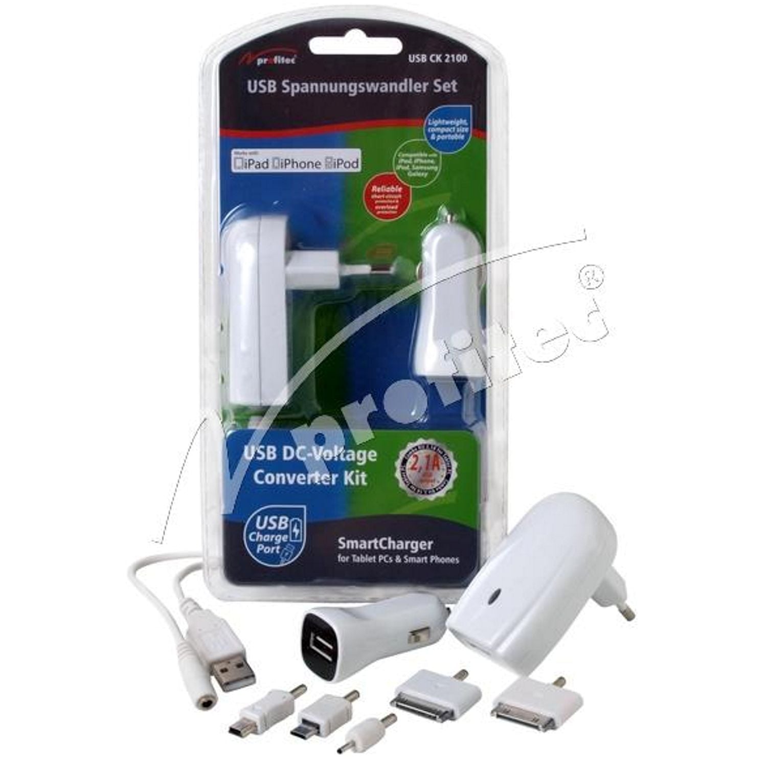 Profitec USB Voltage Converter Set, 100-240 VAC, 12-24 VDC