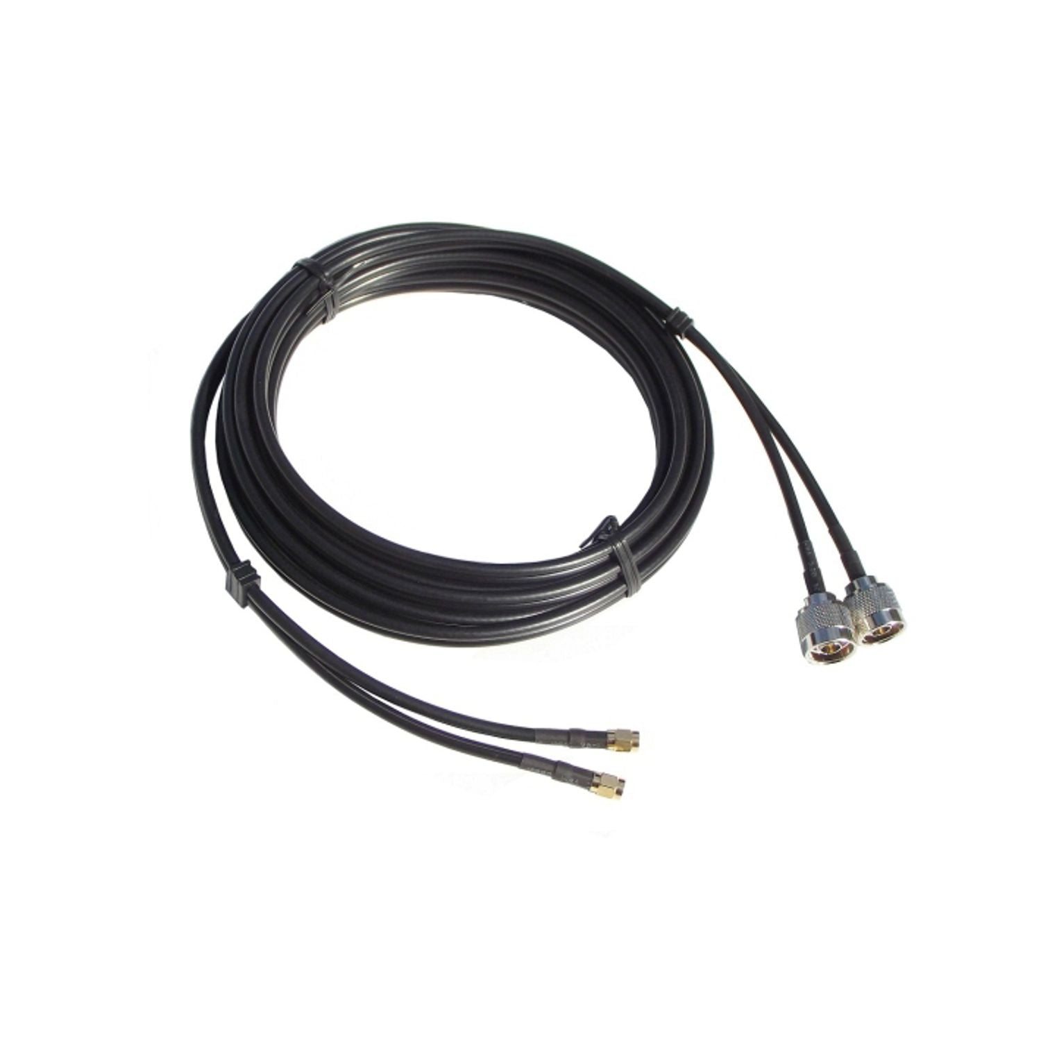 Wittenberg TWIN-Verlängerungskabel RG 58 N-Stecker auf SMA-Stecker