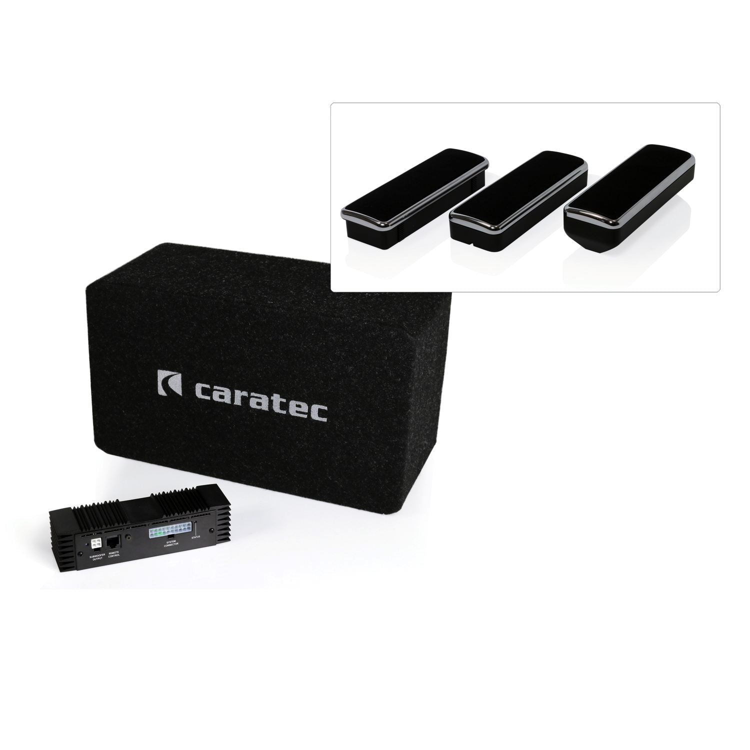 Caratec Audio CAS205 Soundsystem mit Subwoofer, 6-Kanal