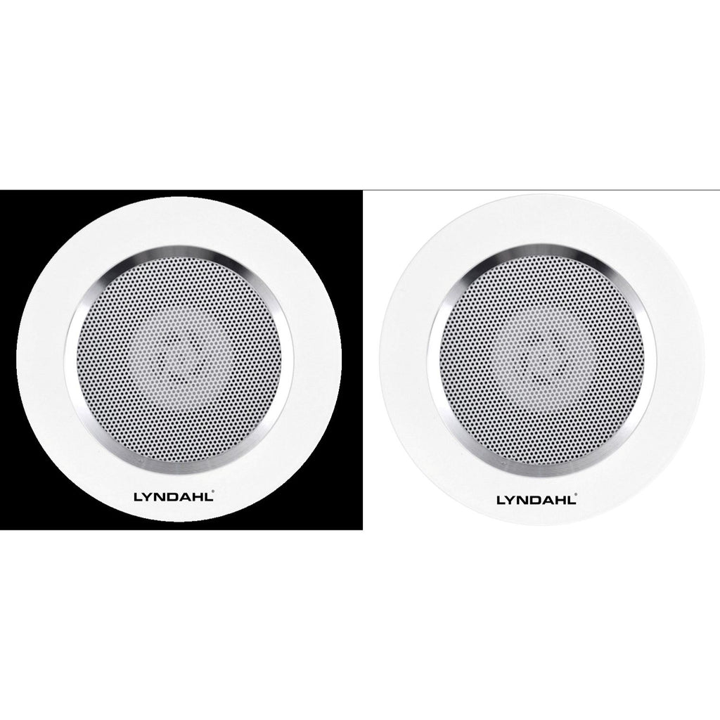 LYNDAHL CS120AL Design 2-way ceiling loudspeaker pair 120 mm, aluminium