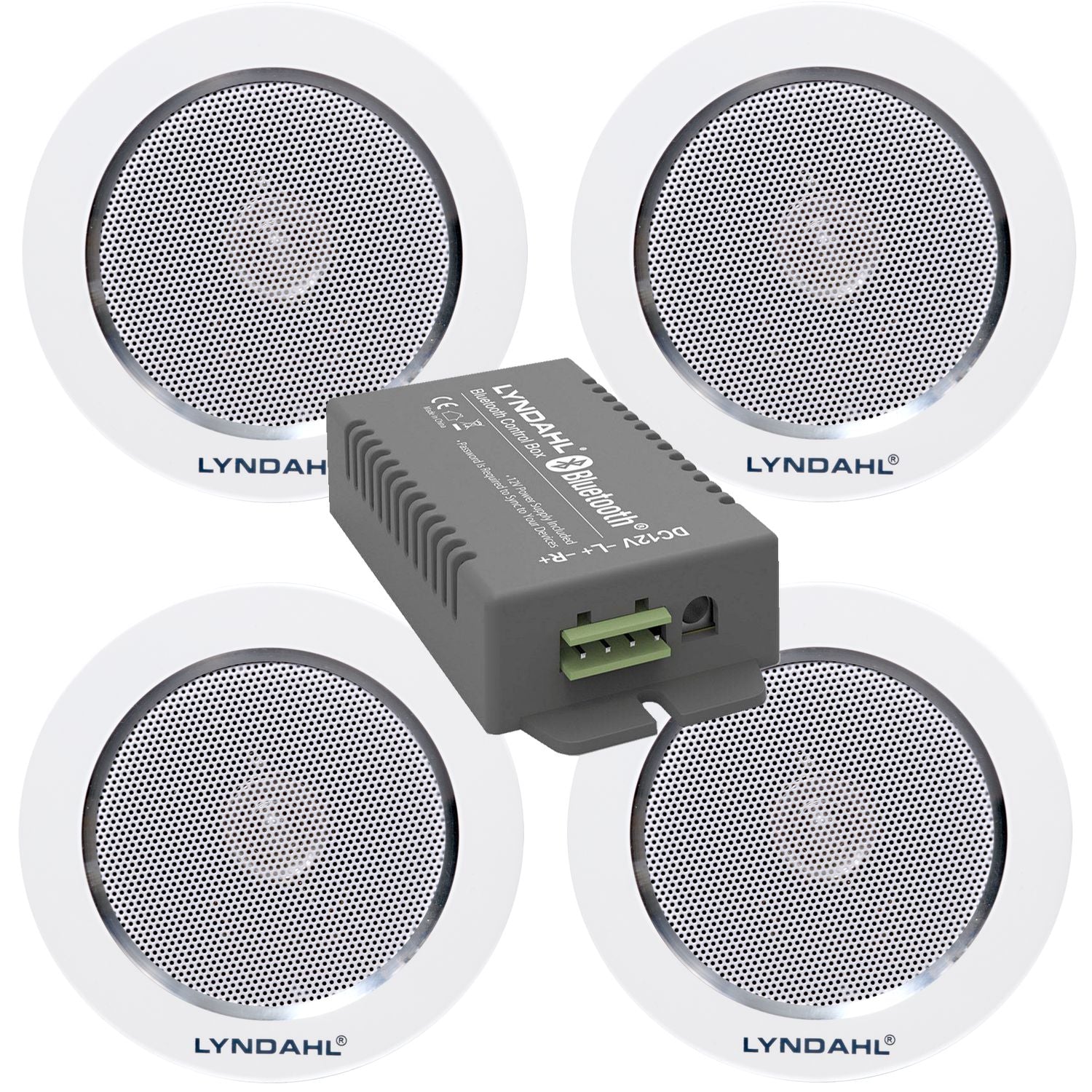 LYNDAHL Lautsprecher-Set, CS200BT-AMP und CS120AL, mit 2 oder 4 Lautsprechern