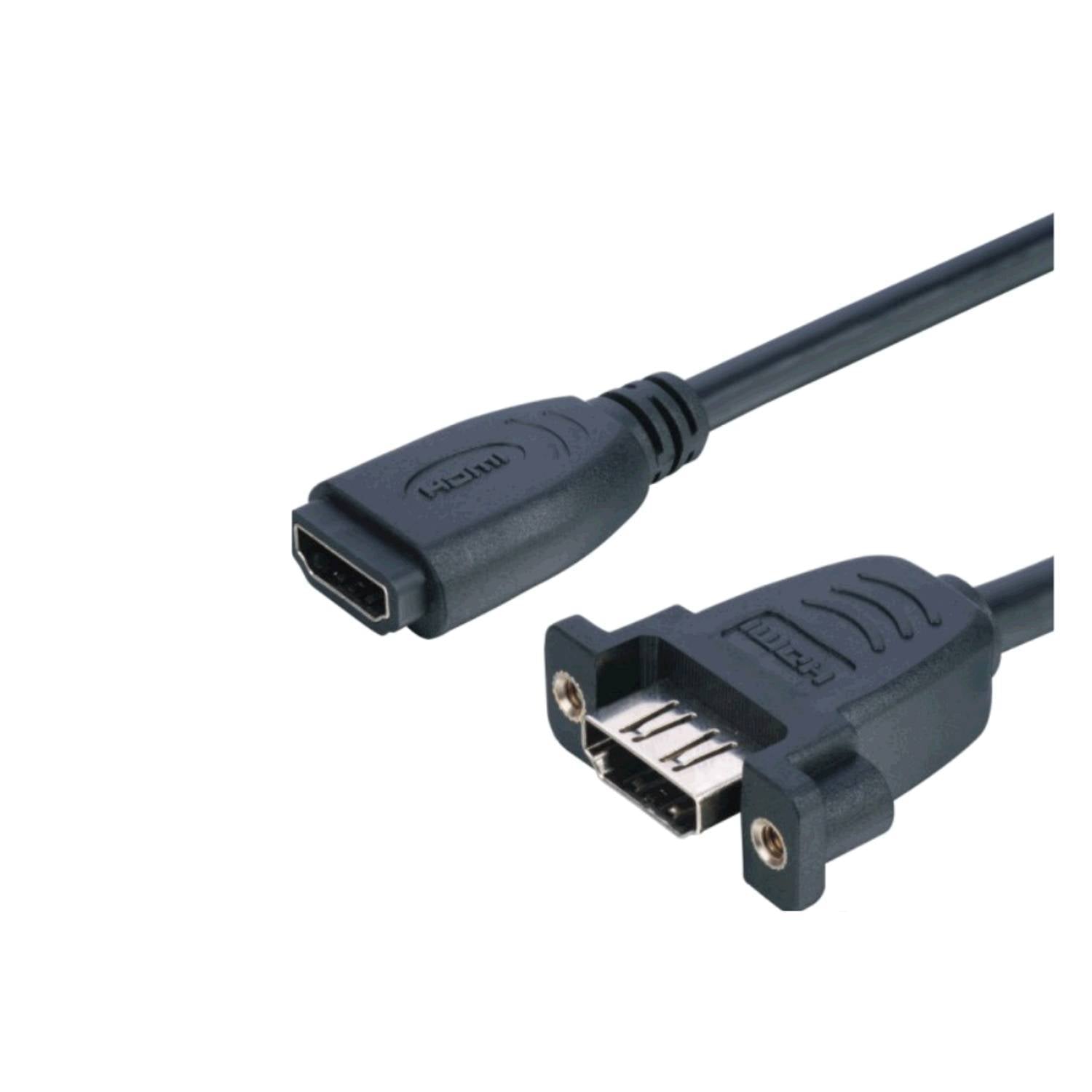 Lyndahl LKPK005 HDMI Adapterkabel mit 2 Buchsen in Schwarz