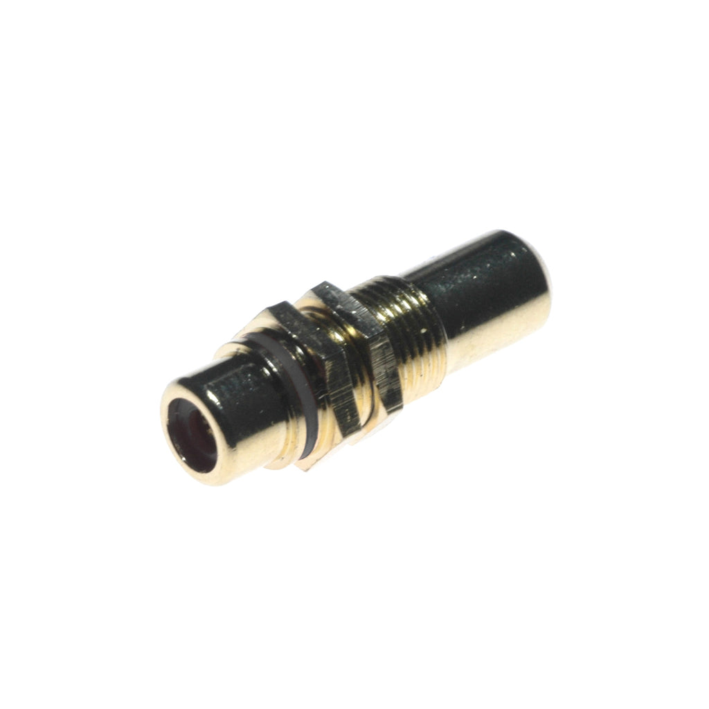Lyndahl LKPA015 RCA Cinch feed-through socket for front panel mounting, hard gold-plated