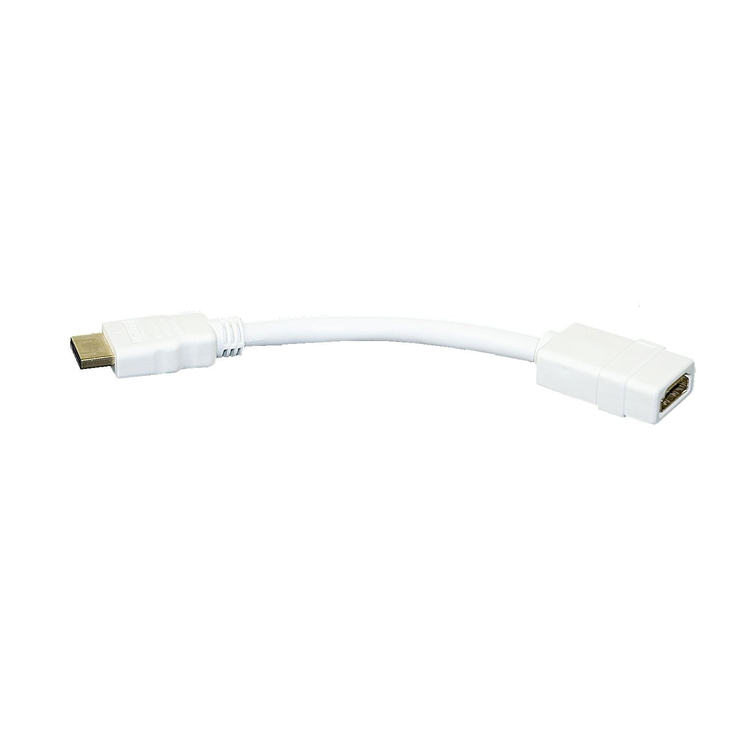 Lyndahl LKHD012 HDMI 1.3a Adapterkabel 15 cm in Weiß