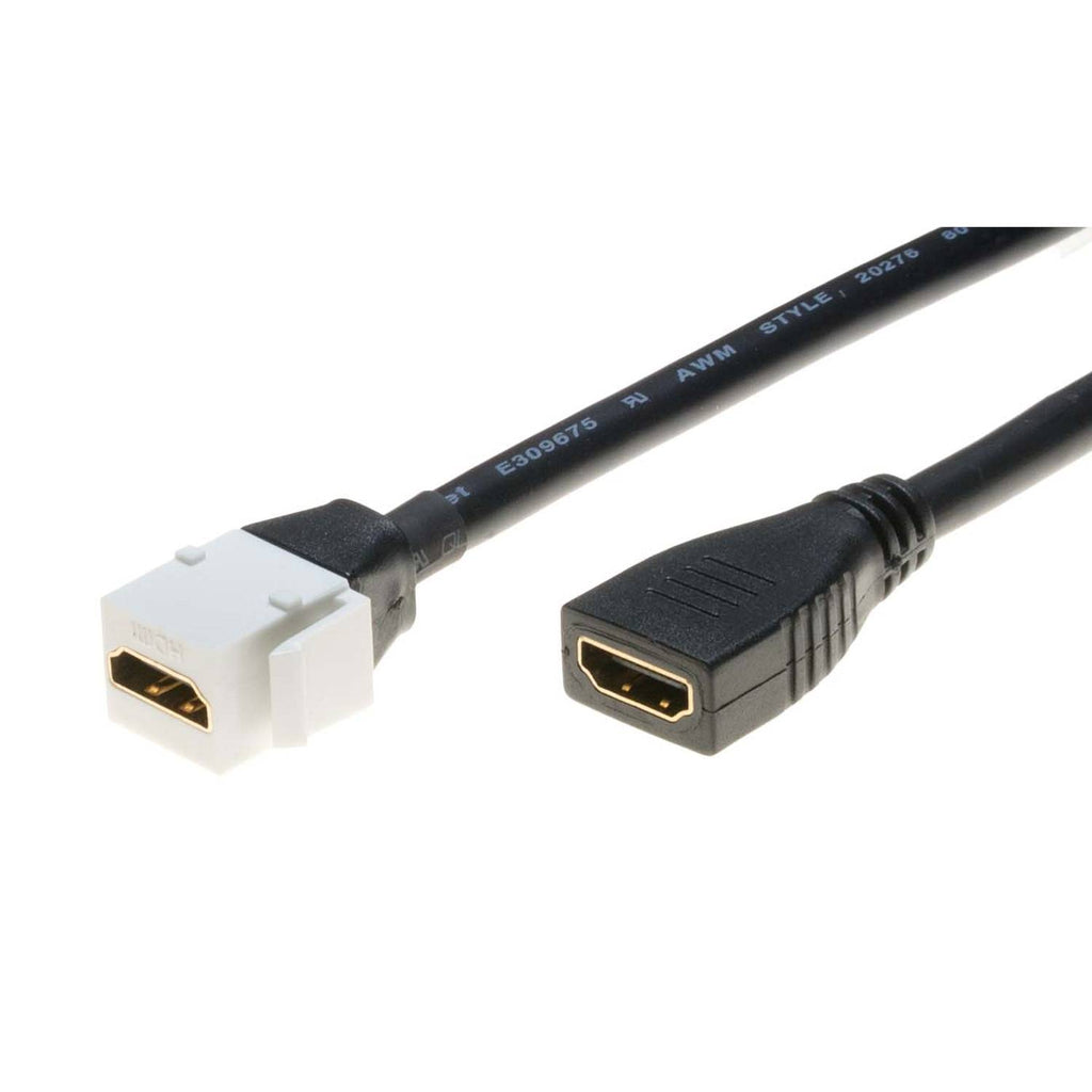 Lyndahl LKK0210-02 Keystone HDMI 1.4 Adapterkabel schwarz