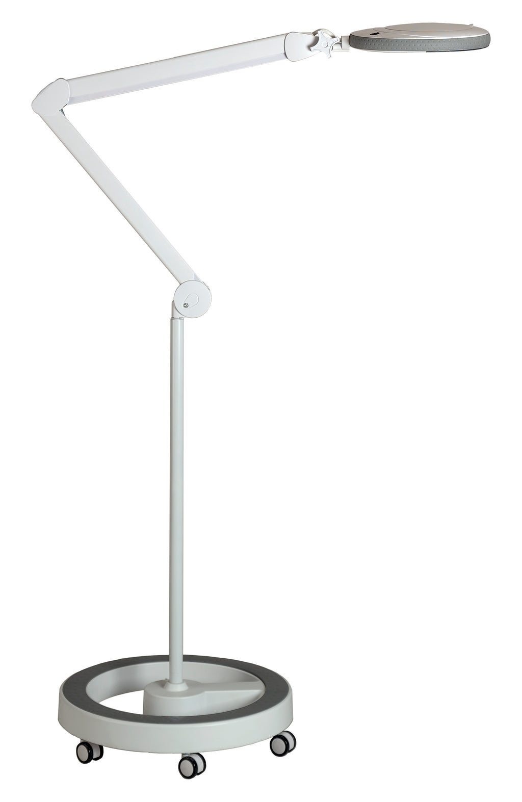 Lumeno 7213/15/18 Lupenleuchte/Arbeitsplatzlampe 60 LEDs mit 127 mm Linse, grau, grün oder schwarz