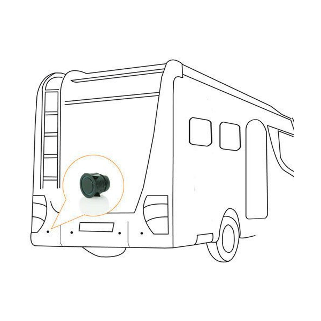 Cobra ParkMaster Kit R294, avec boîtier de commande et 4 capteurs pour l'arrière