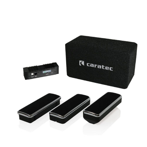 Caratec Audio CAS208D Soundsystem mit Lautsprecher und Subwoofer