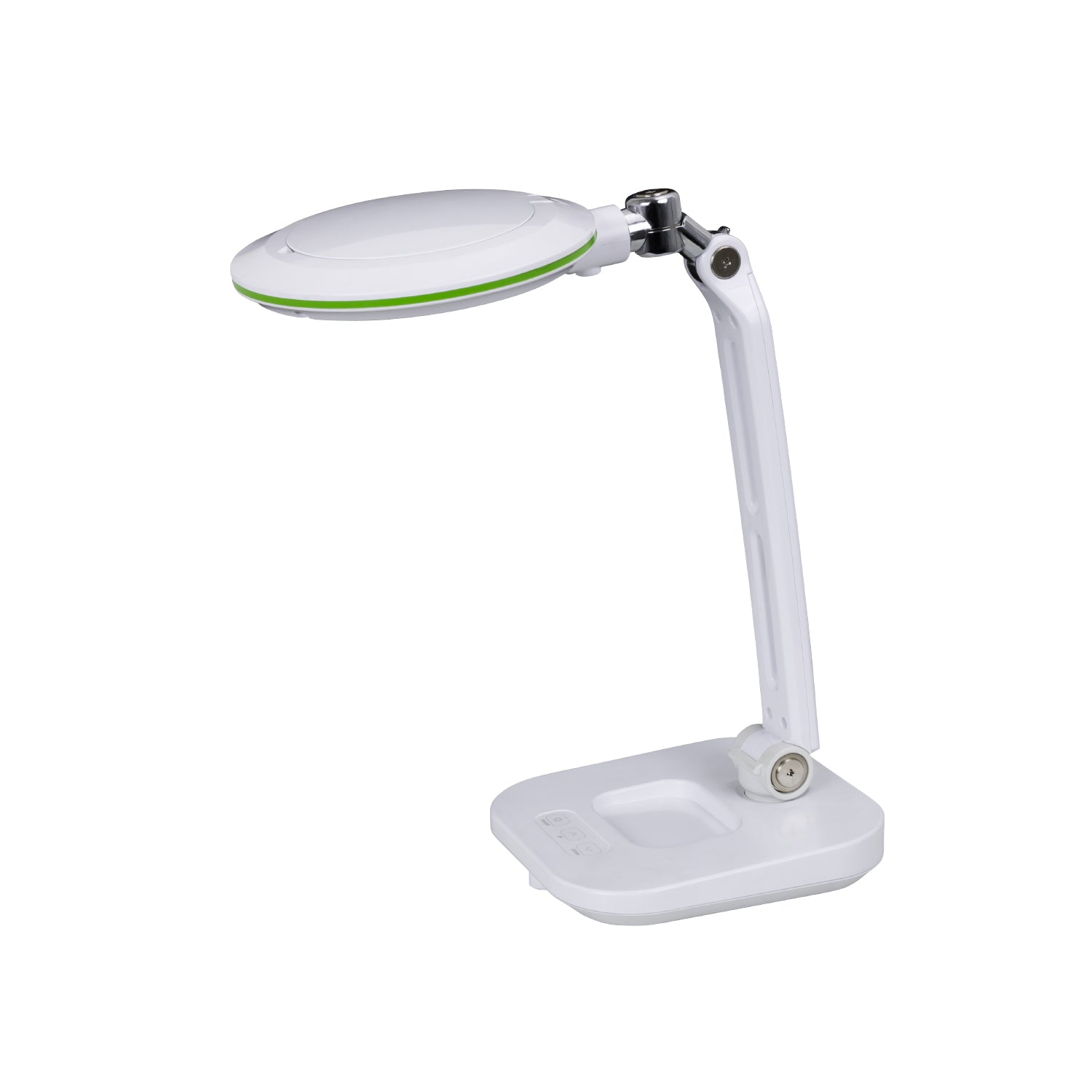 Lumeno Lambda S LED-Tischlupenleuchte mit 100 mm Linse