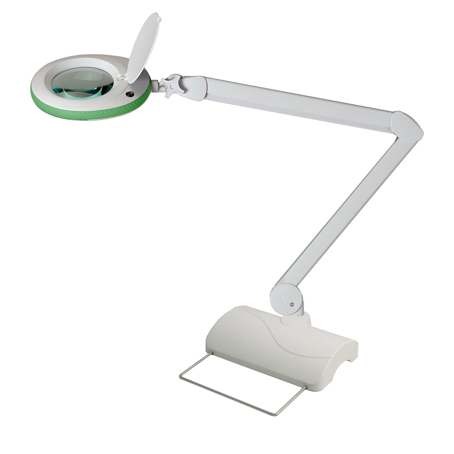 Lumeno 7213/15/18 Magnifying Lamp/Workplace Lamp 60 LEDs with 127 mm Lens, Grey, Green or Black