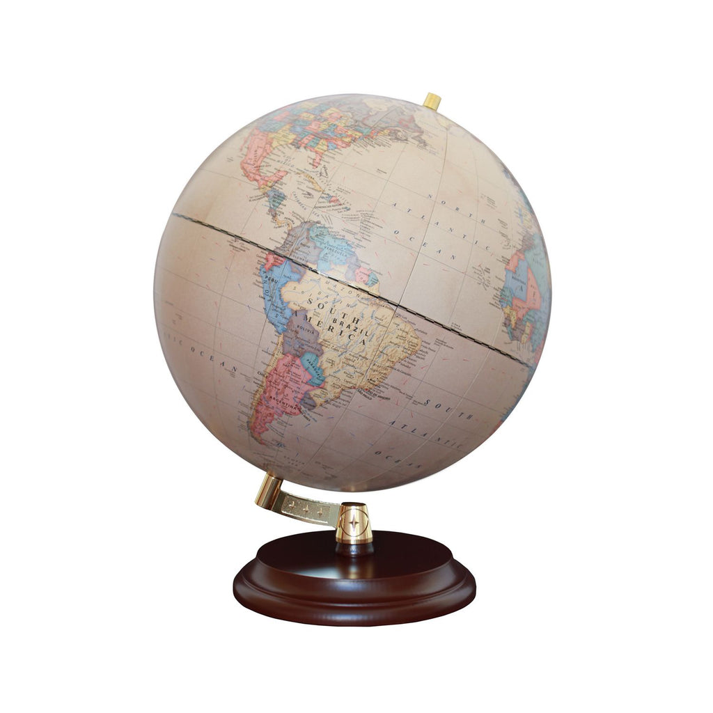 Magellan Vasa Globe 32 cm Modern Mount without Meridian with Wooden Base