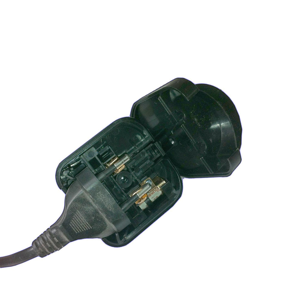 zalias Mains Adapter Euro / Schuko to UK